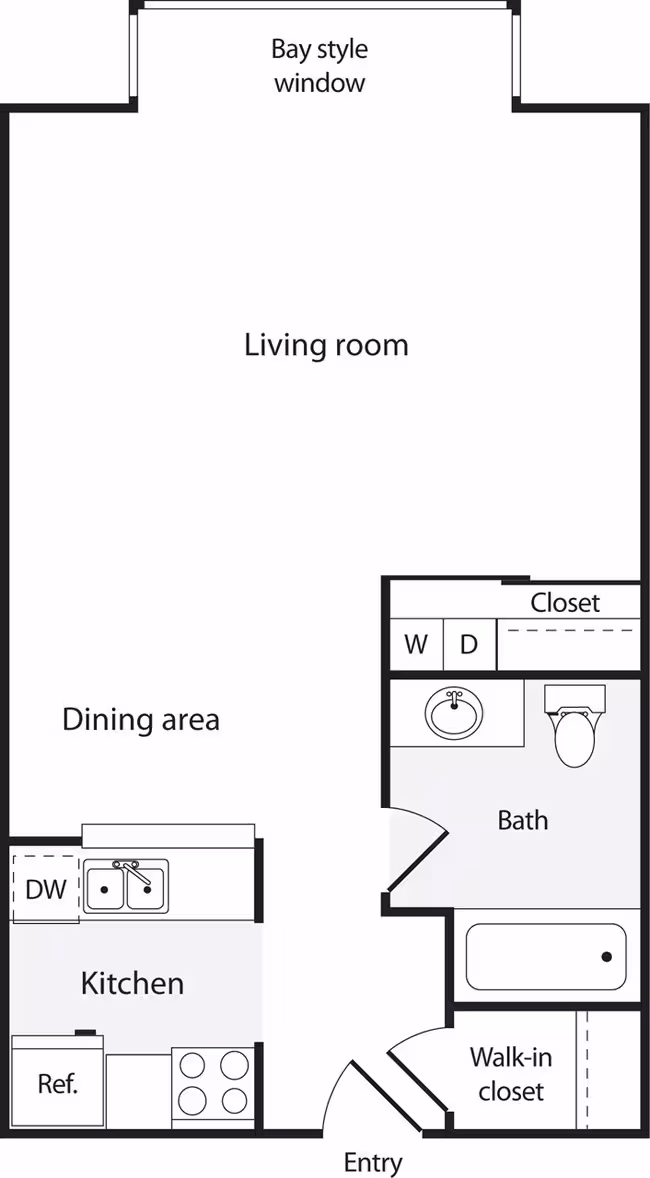 Studio C 08-8209 floor plan
